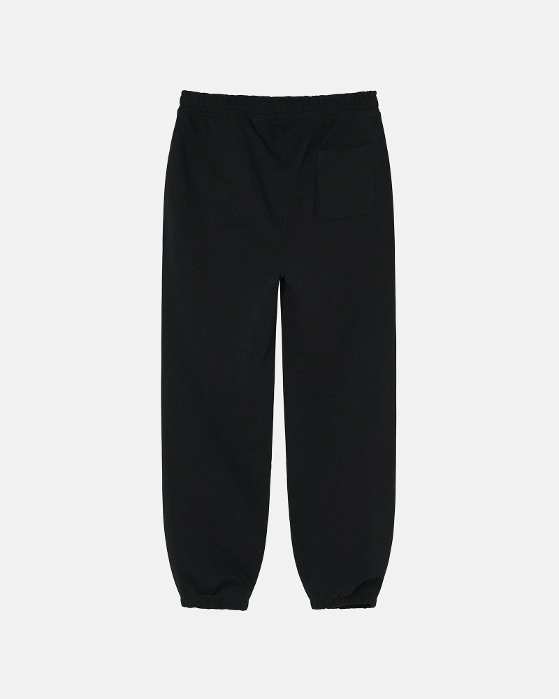 Stussy 8 Ball Embroidered Pant Men's Sweatpants Black | IL0000871