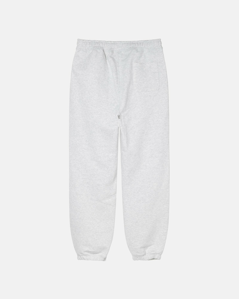 Stussy 8 Ball Embroidered Pant Men's Sweatpants White | IL0000873