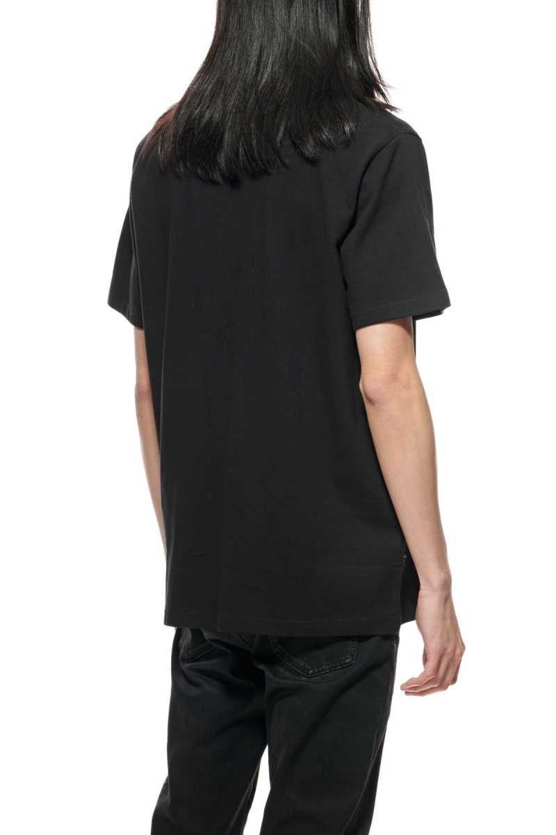 Stussy Authentic SS Polo Men's Shirts Black | IL0000294