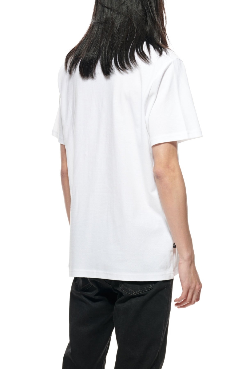 Stussy Authentic SS Polo Men's Shirts White | IL0000293