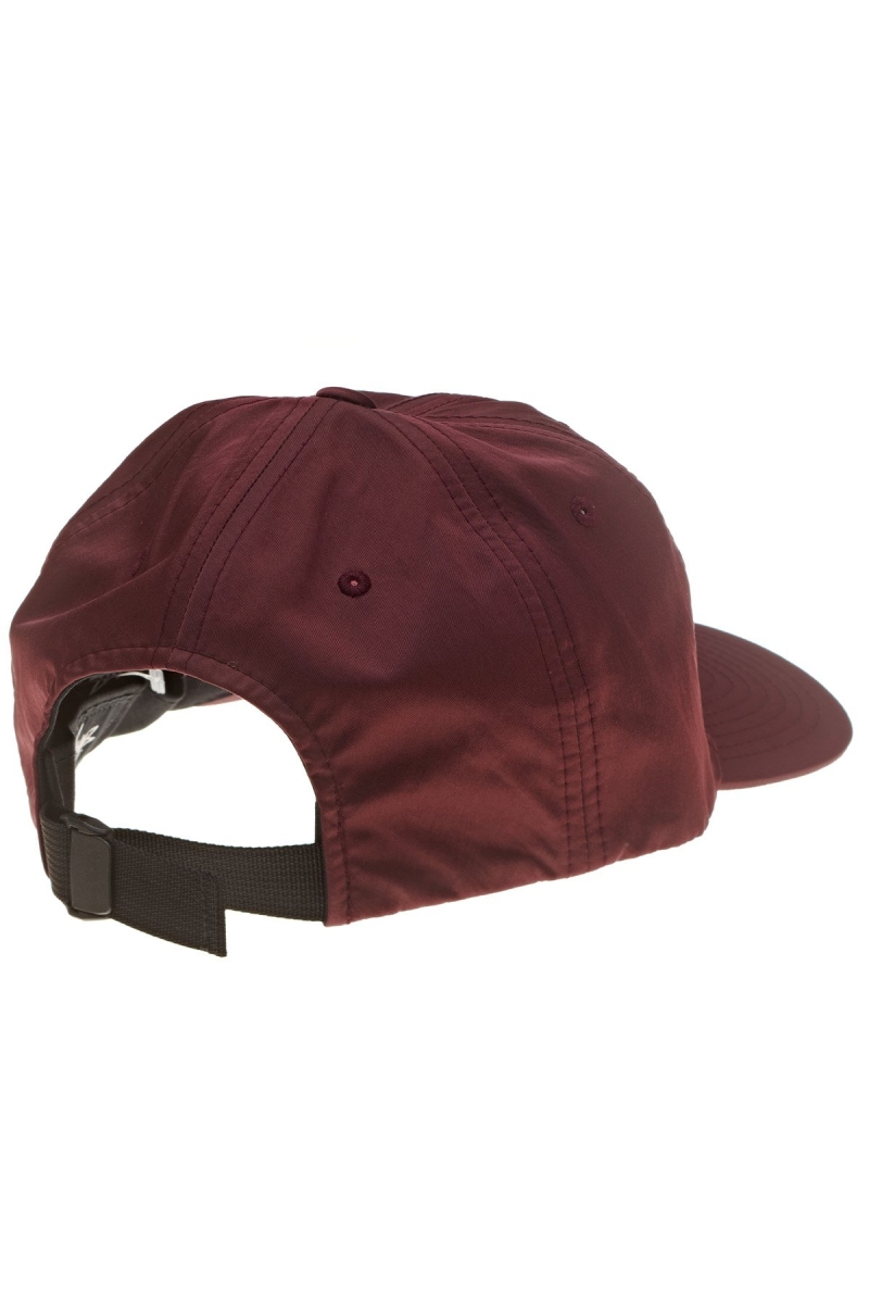 Stussy Authentic Satin Low Pro Men's Hats Red | IL0000378