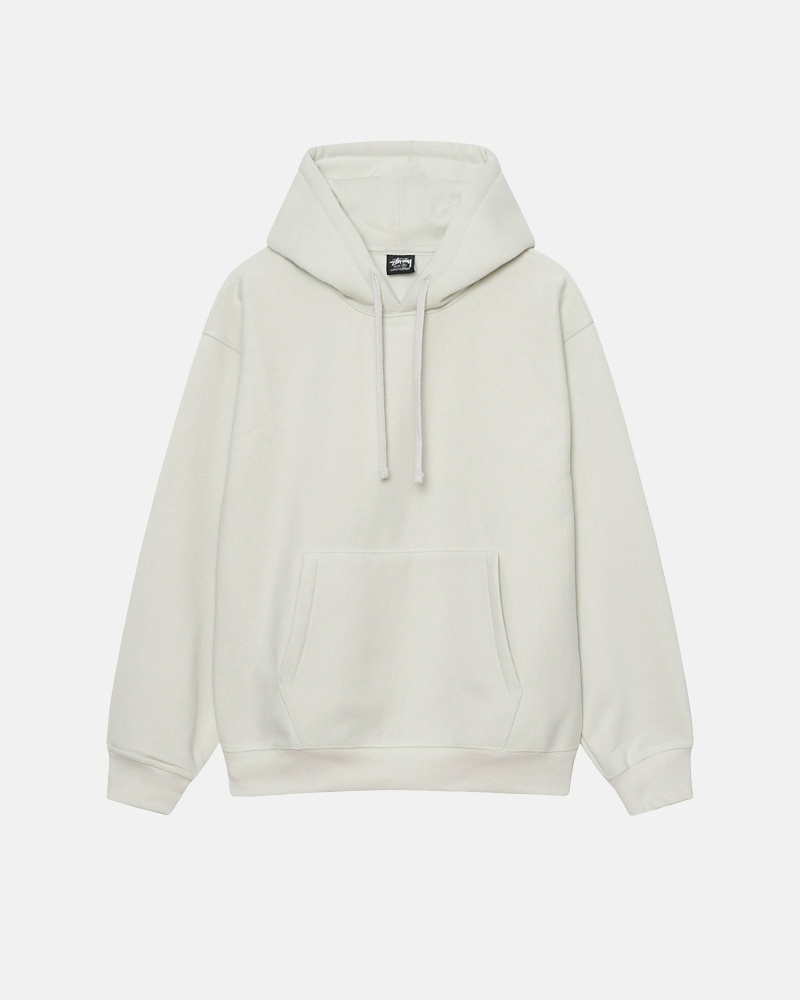 Stussy Back Applique Men's Hoodies Grey | IL0000004