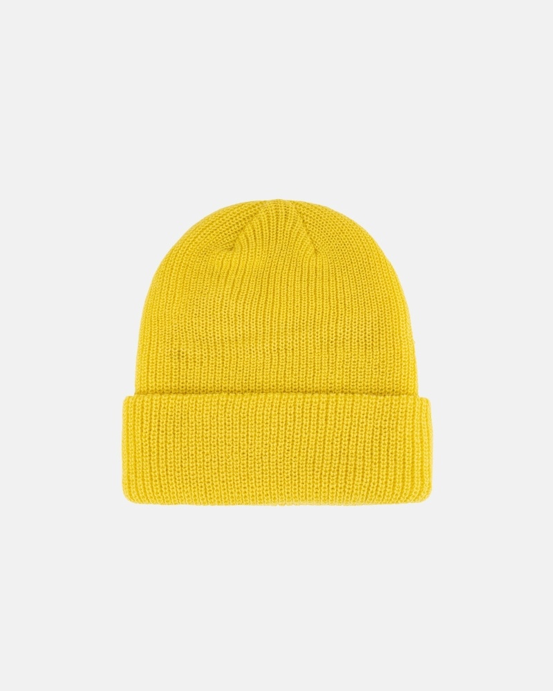 Stussy Basic Cuff Men's Beanie Orange | IL0000383