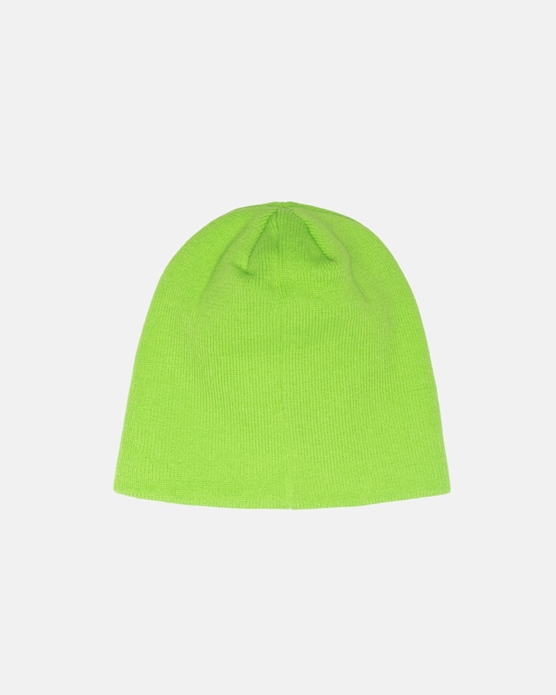 Stussy Basic Skullcap Men's Beanie Light Green | IL0000386