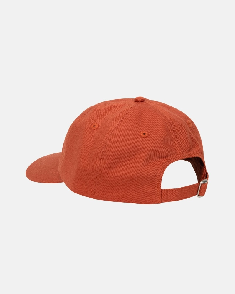 Stussy Basic Stock Low Pro Men's Caps Brown | IL0000393