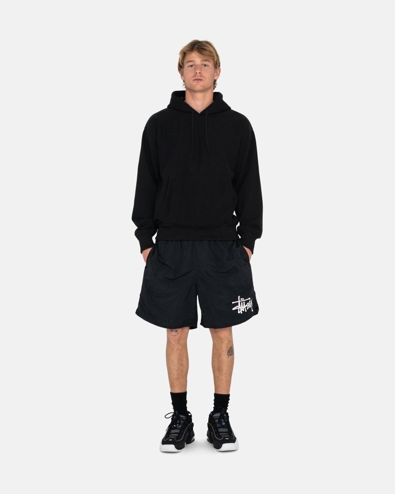 Stussy Big Basic Men's Shorts Black | IL0000621