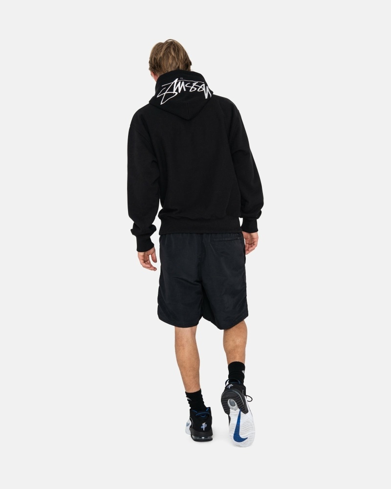 Stussy Big Basic Men's Shorts Black | IL0000621