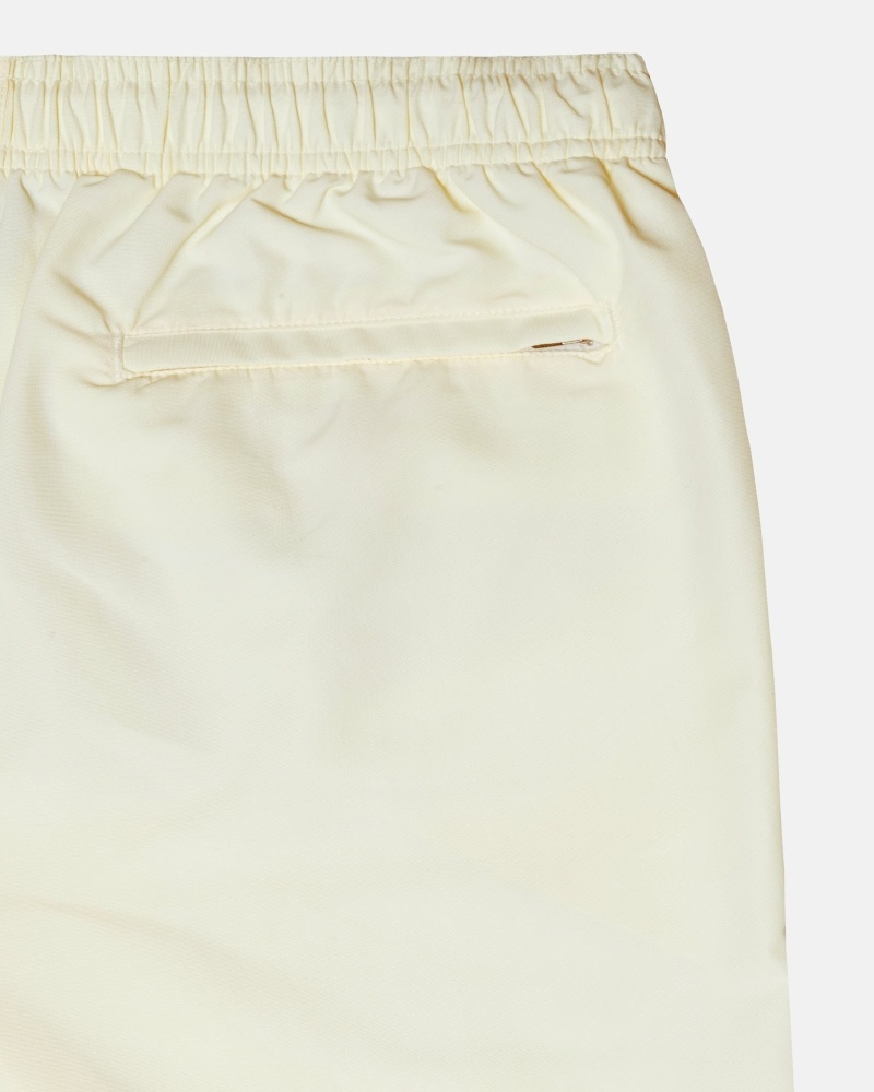 Stussy Big Basic Men's Shorts Cream | IL0000619