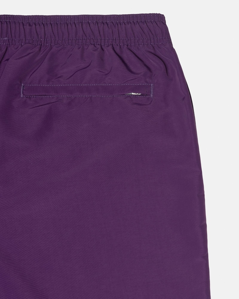 Stussy Big Basic Men's Shorts Purple | IL0000618