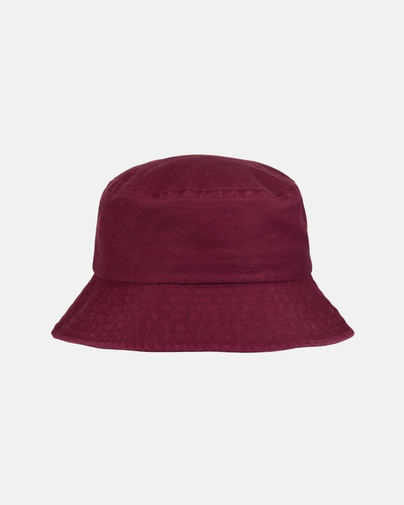 Stussy Big Stock Men's Bucket Hats Pink | IL0000403