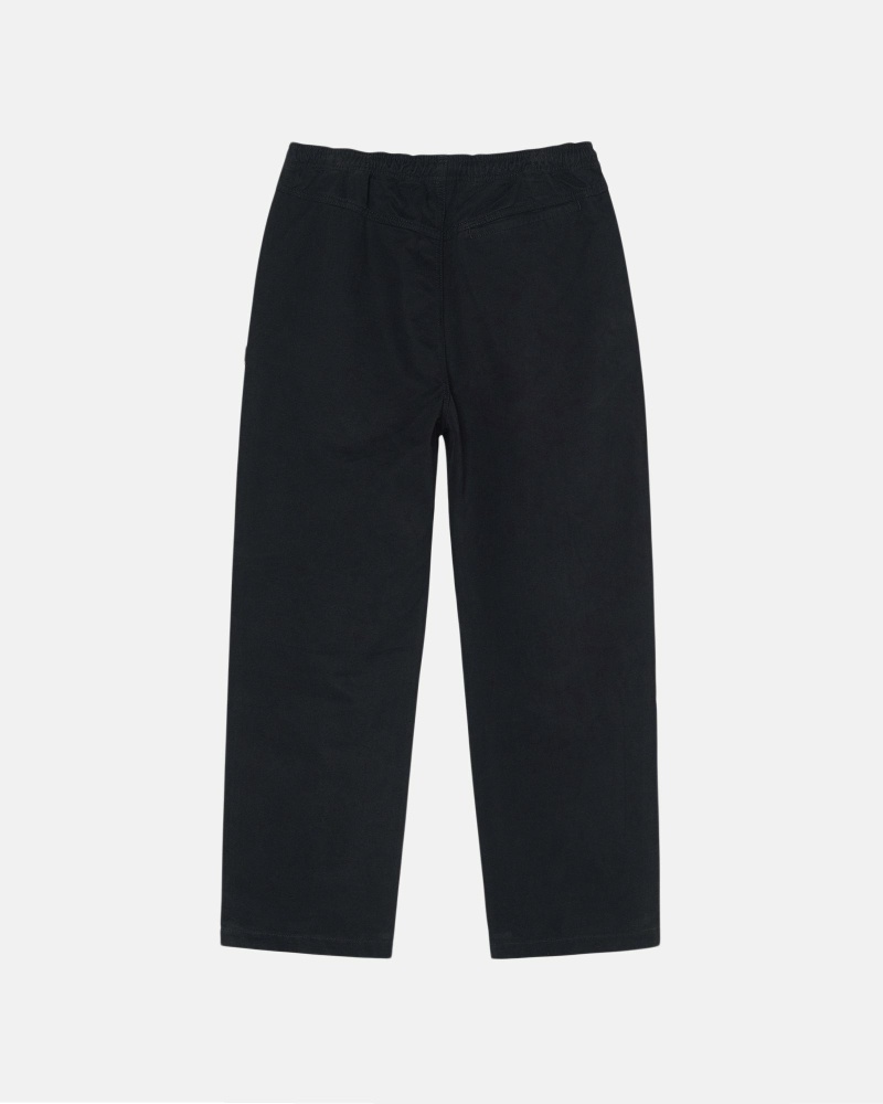 Stussy Brushed Men's Beach Pants Navy | IL0000546