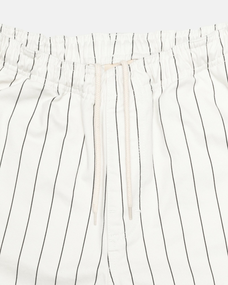 Stussy Brushed Men's Beach Pants Stripes | IL0000541