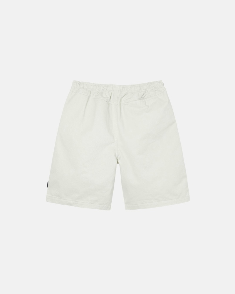 Stussy Brushed Men's Shorts Beige | IL0000636