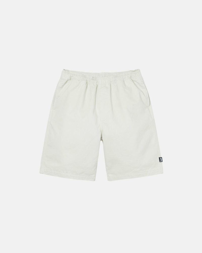 Stussy Brushed Men\'s Shorts Beige | IL0000636