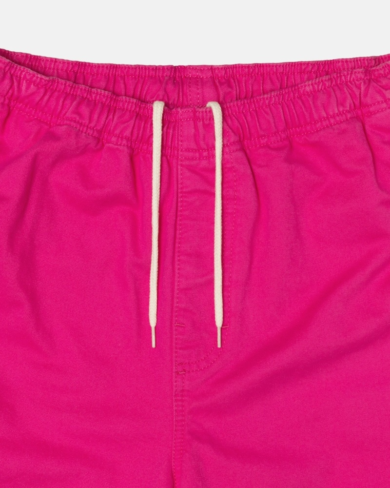 Stussy Brushed Men's Shorts Fuchsia | IL0000633