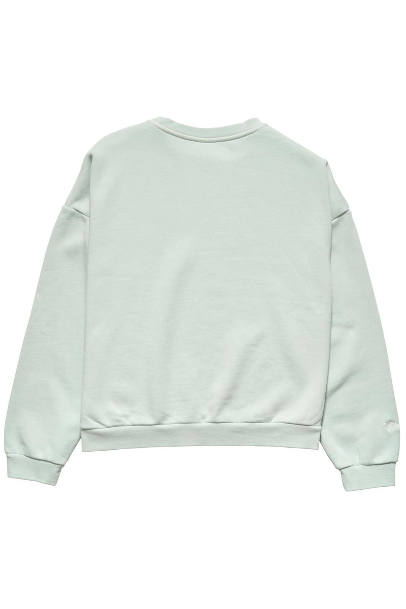 Stussy Campus OS Crew Women's Sweaters Green | IL0000822