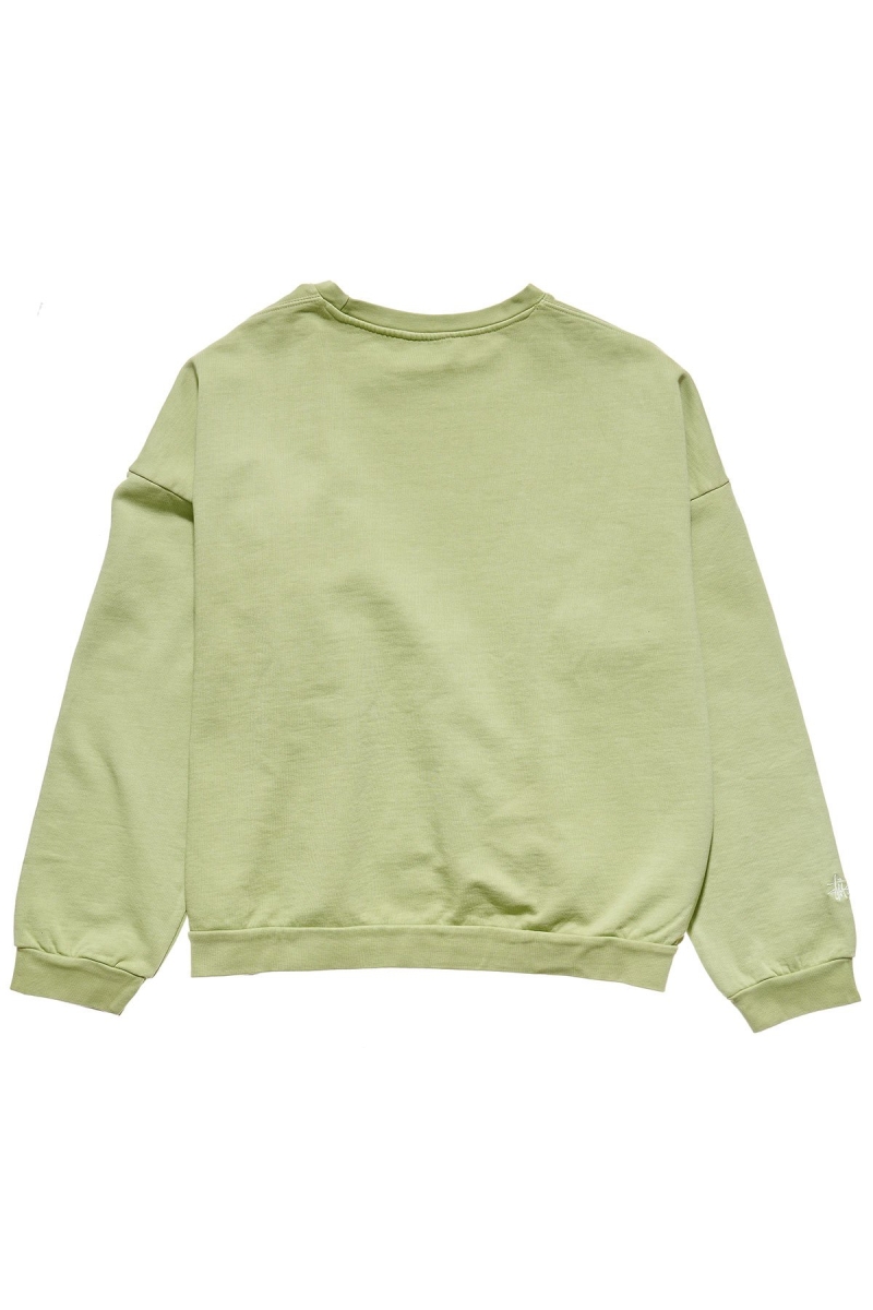 Stussy City Circle OS Crew Women's Sportswear Green | IL0000754