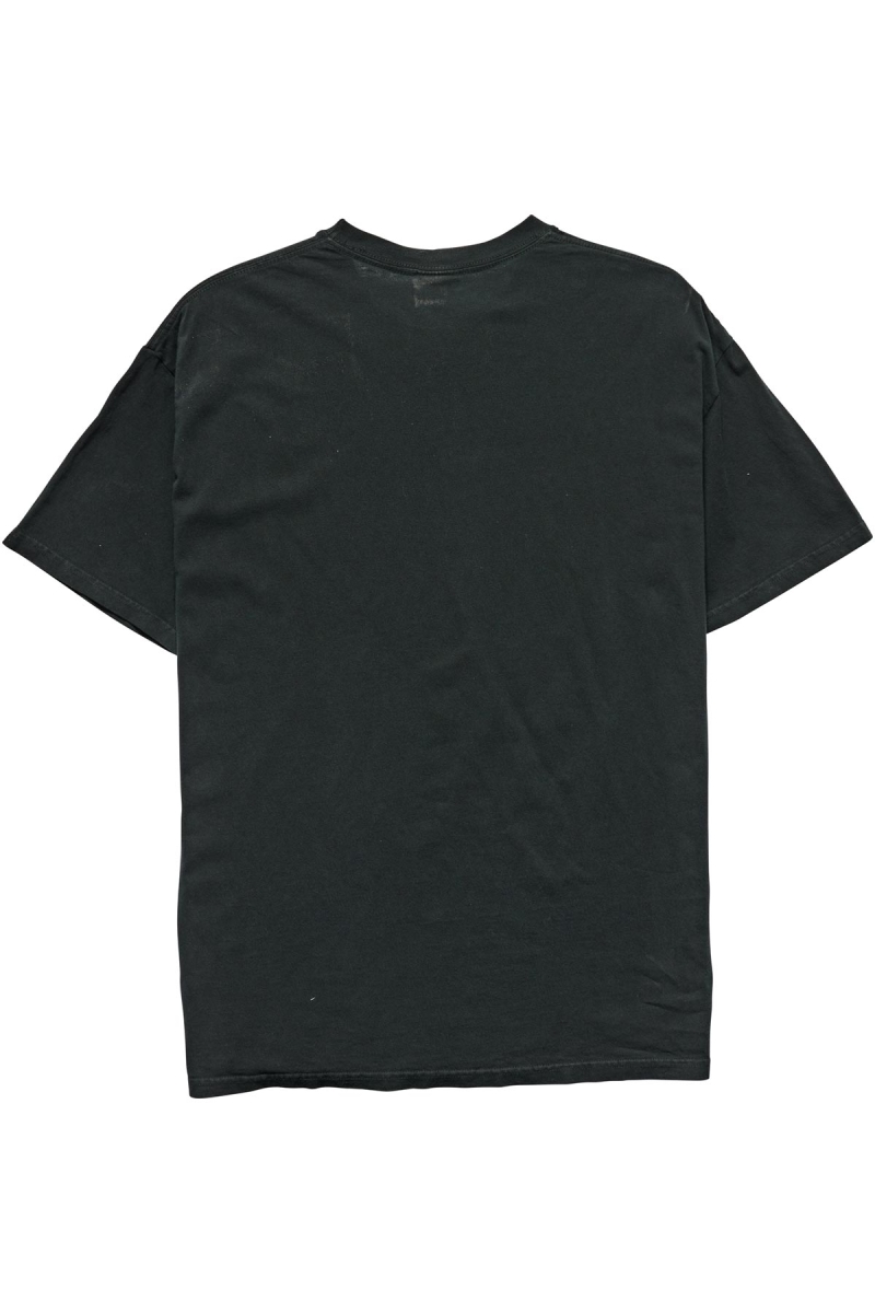 Stussy City Circle SS Men's T Shirts Black | IL0000121