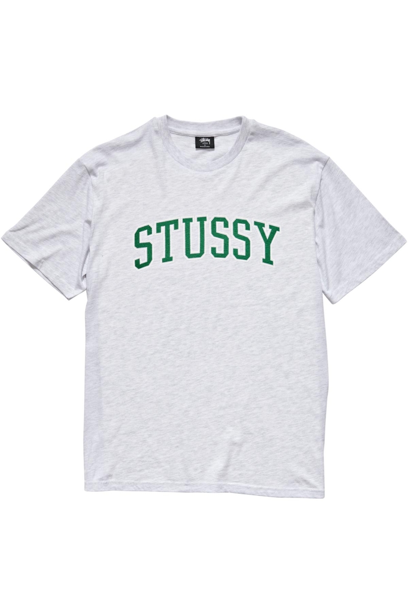 Stussy Collegiate BF Women\'s T Shirts White | IL0000134