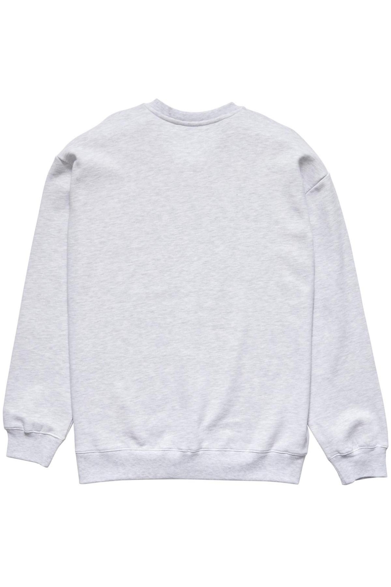 Stussy Copyright Crown Crew Men's Sweaters White | IL0000831