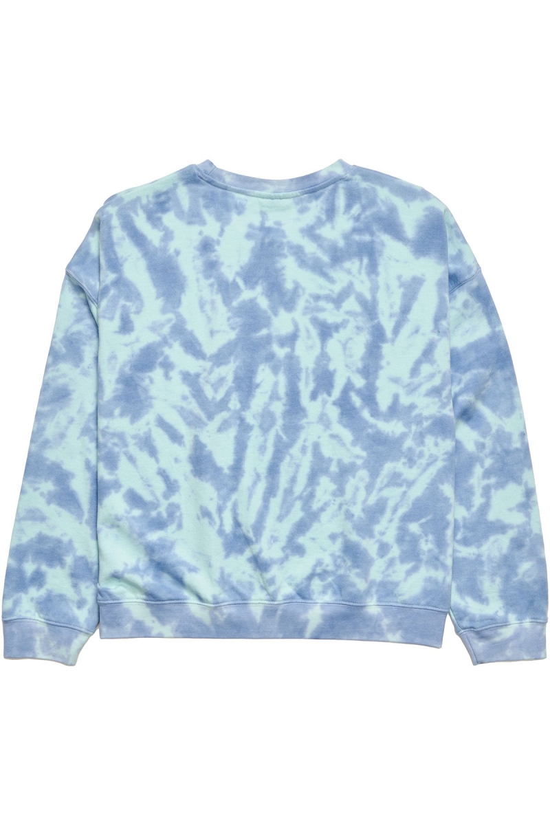 Stussy Copyright TD BF Crew Women's Sportswear Blue | IL0000755