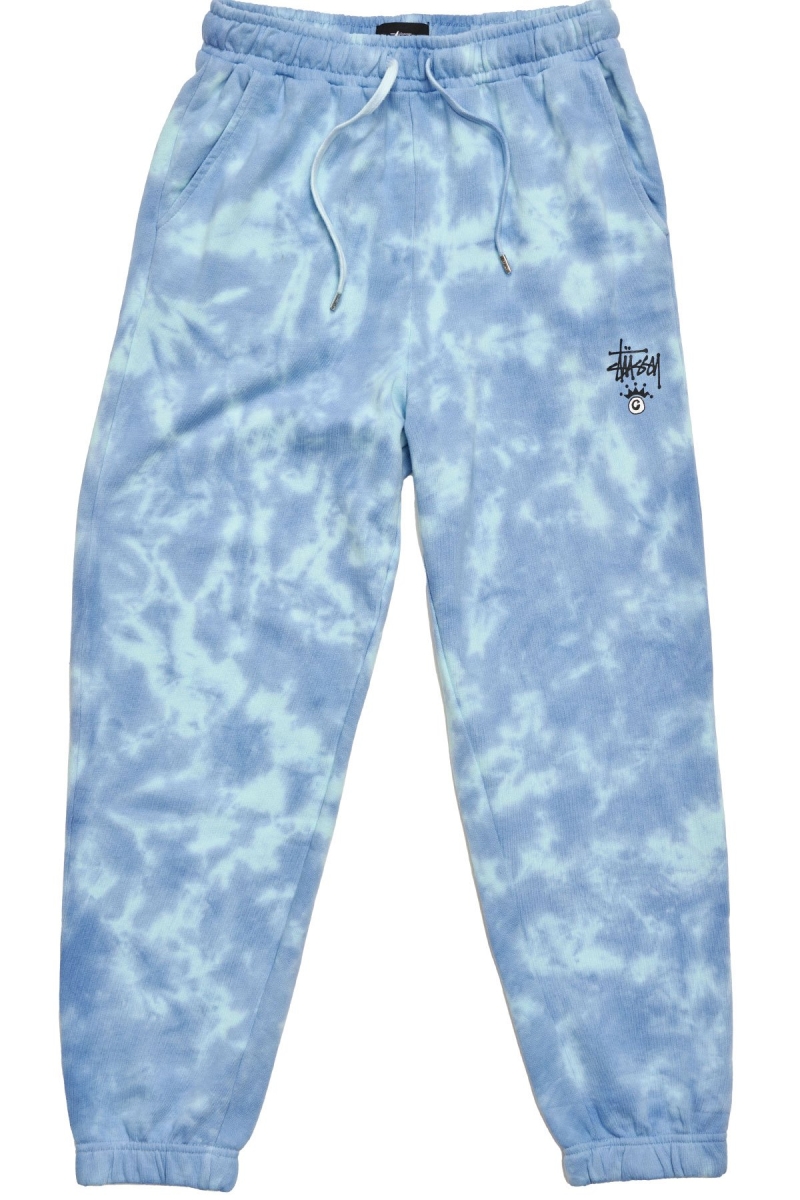 Stussy Copyright TD Women\'s Track Pants Blue | IL0000982