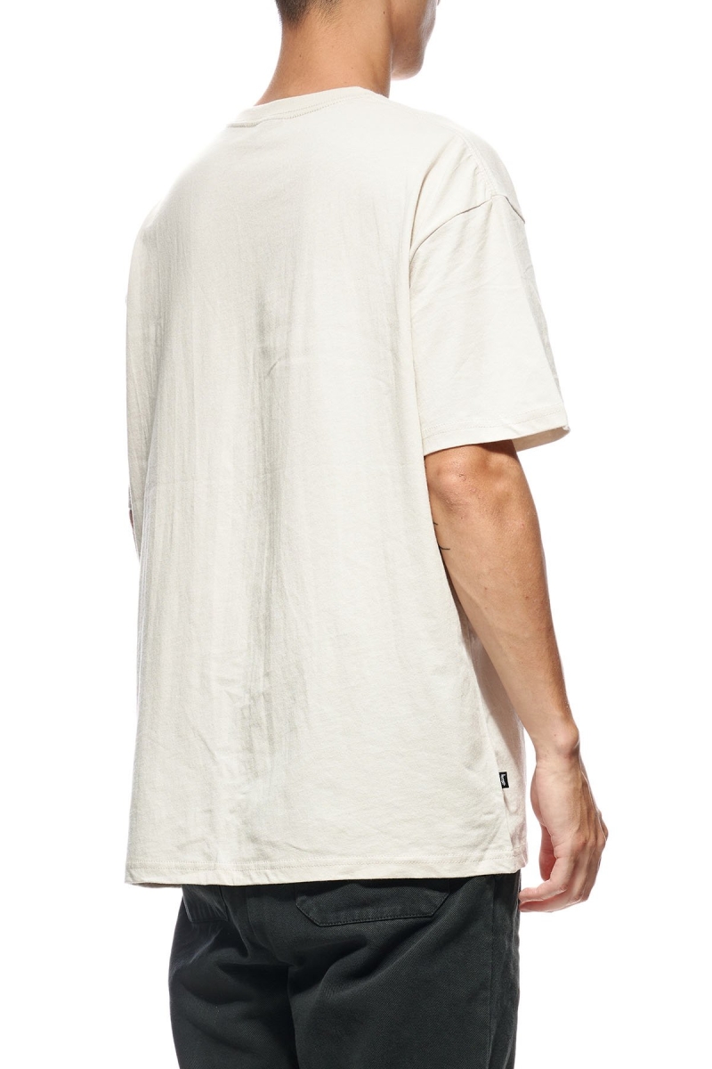 Stussy Crown Pocket SS Men's T Shirts White | IL0000147