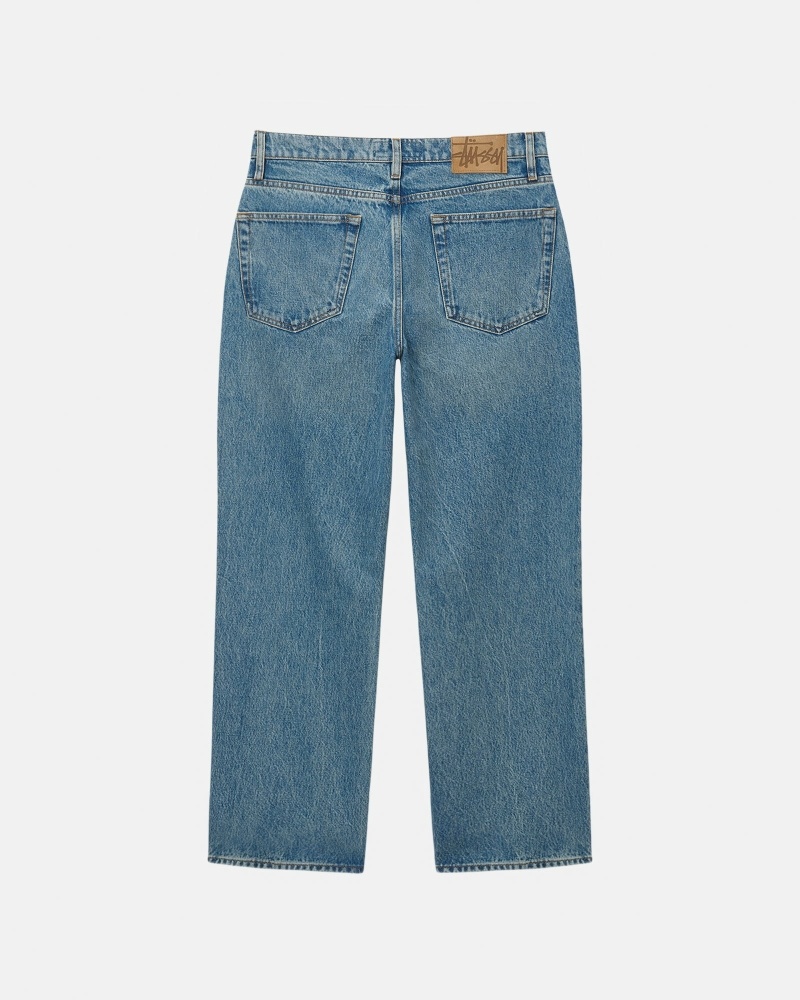 Stussy Denim Classic Men's Jeans Blue | IL0000519