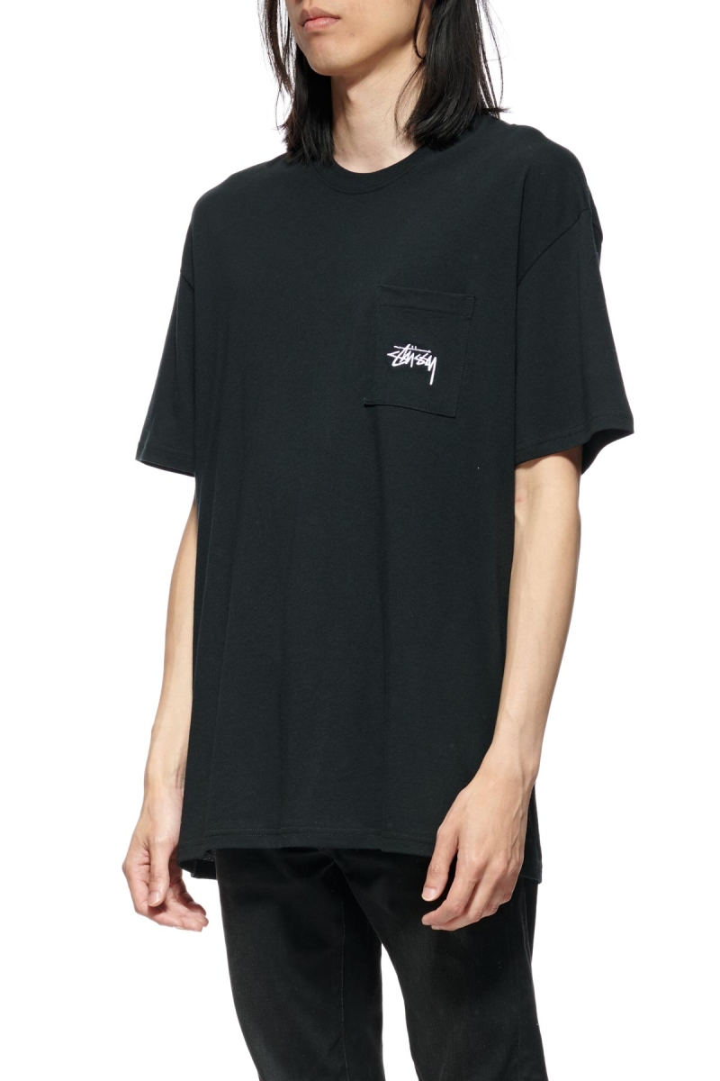 Stussy Design Labs SS Men's T Shirts Black | IL0000149