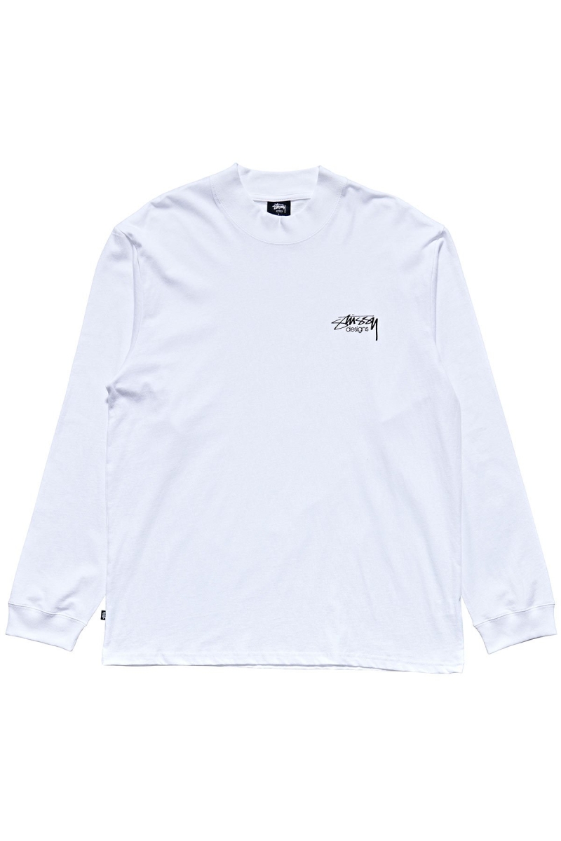 Stussy Design Men\'s Sweatshirts White | IL0000916