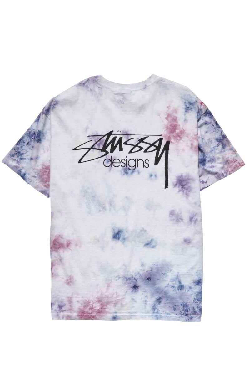 Stussy Designs Marble Tee Women's Sportswear Pink | IL0000756