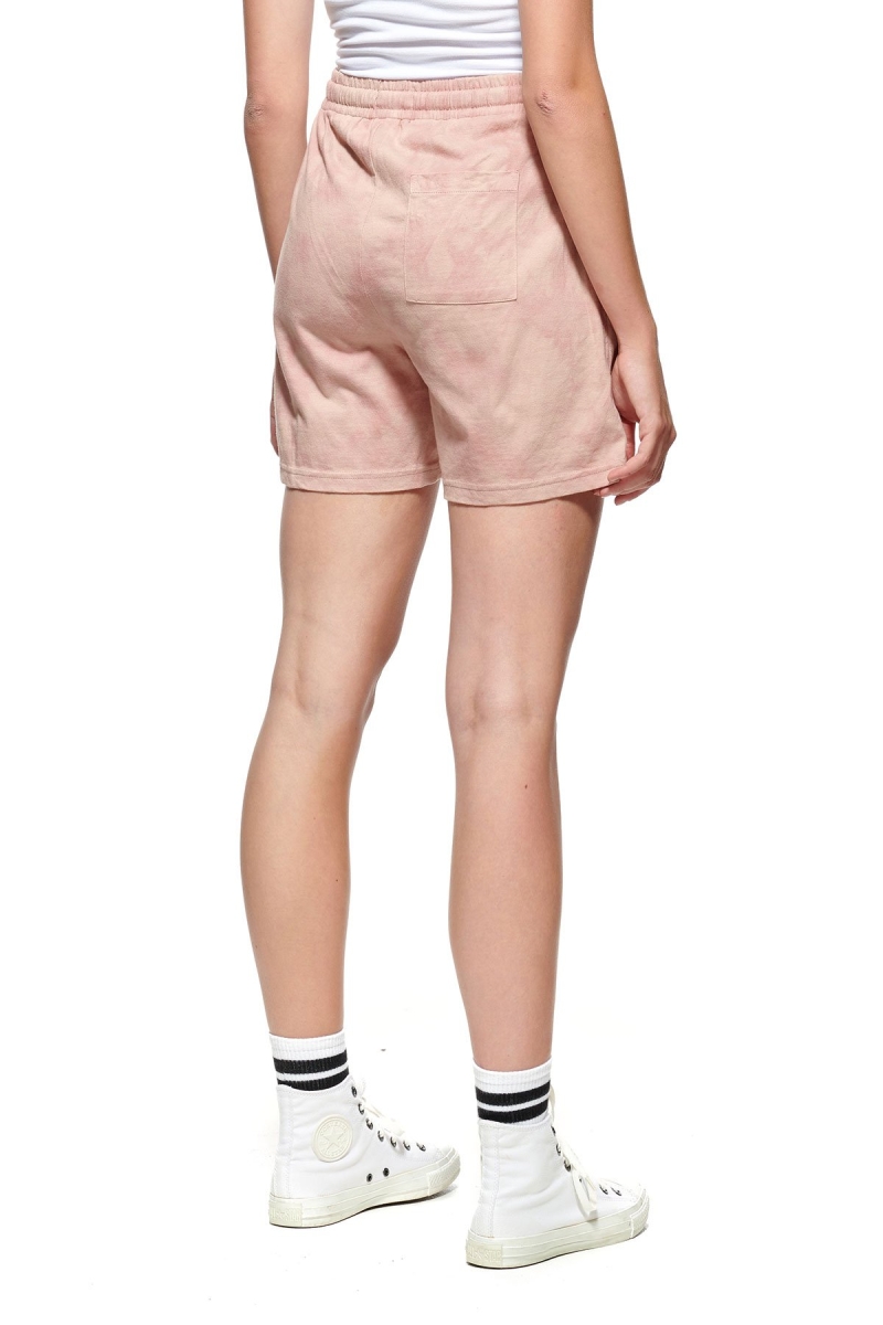 Stussy Designs Rugby Marble Women's Shorts Pink | IL0000643