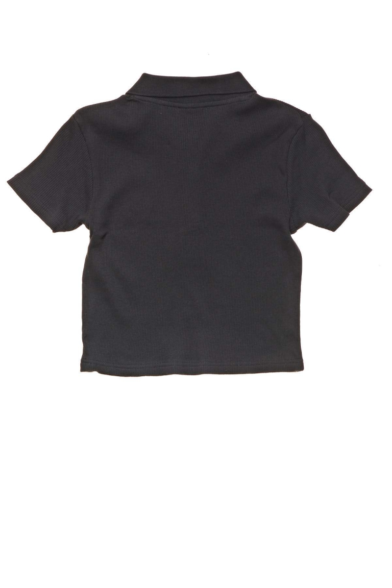 Stussy Elson Rib Polo Women's Shirts Black | IL0000305