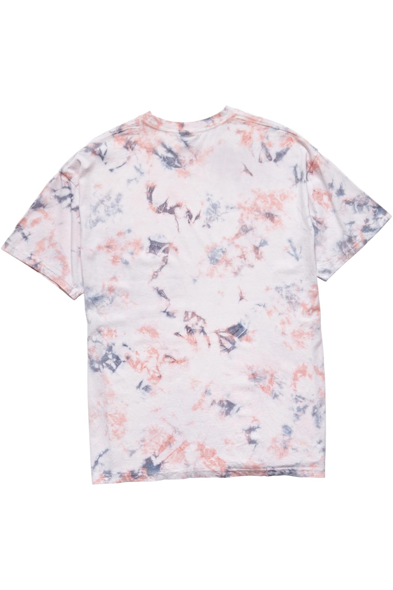 Stussy Florida TD Relaxed Women's T Shirts Pink | IL0000169