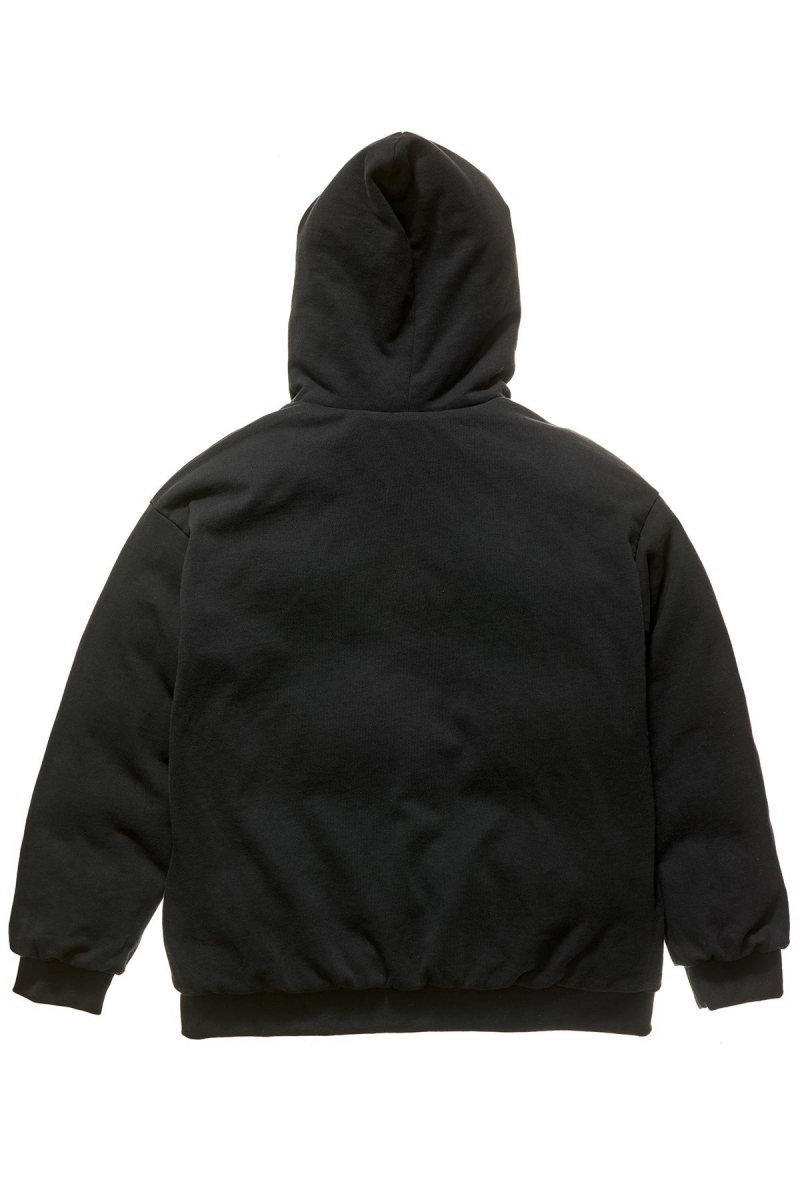 Stussy Fowler Reversible Puffa Women's Jackets Black | IL0000339