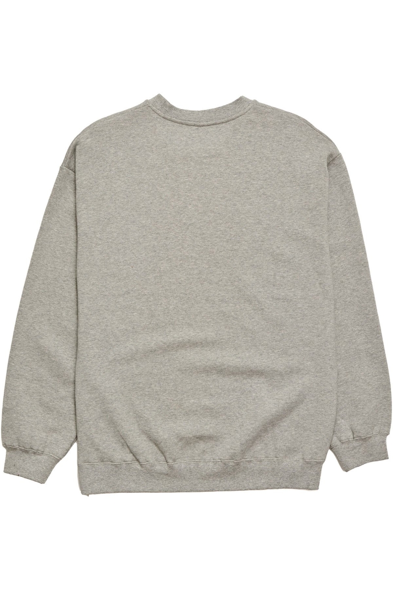 Stussy Graffiti Crew Men's Sweaters White | IL0000836