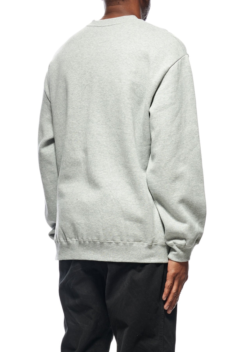 Stussy Graffiti Crew Men's Sweaters White | IL0000836