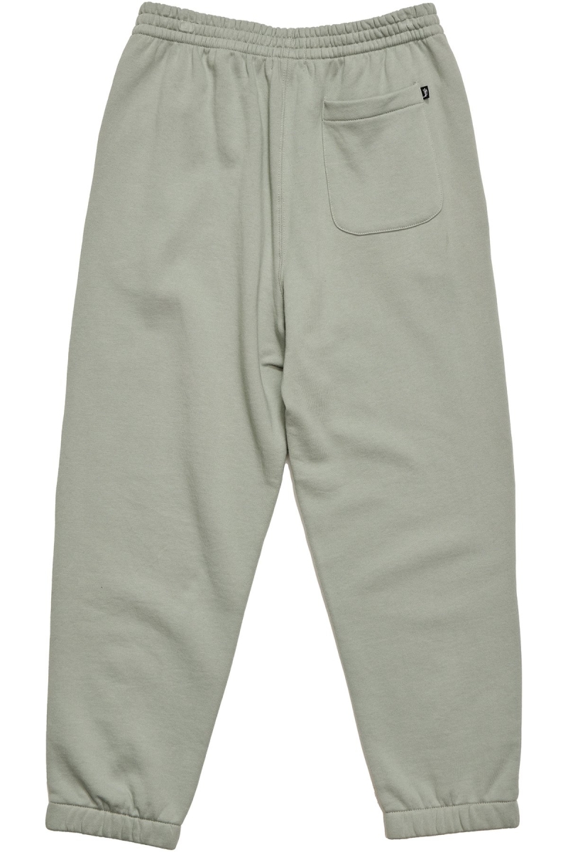 Stussy Graffiti Fleece Trackpant Men's Sportswear Green | IL0000763