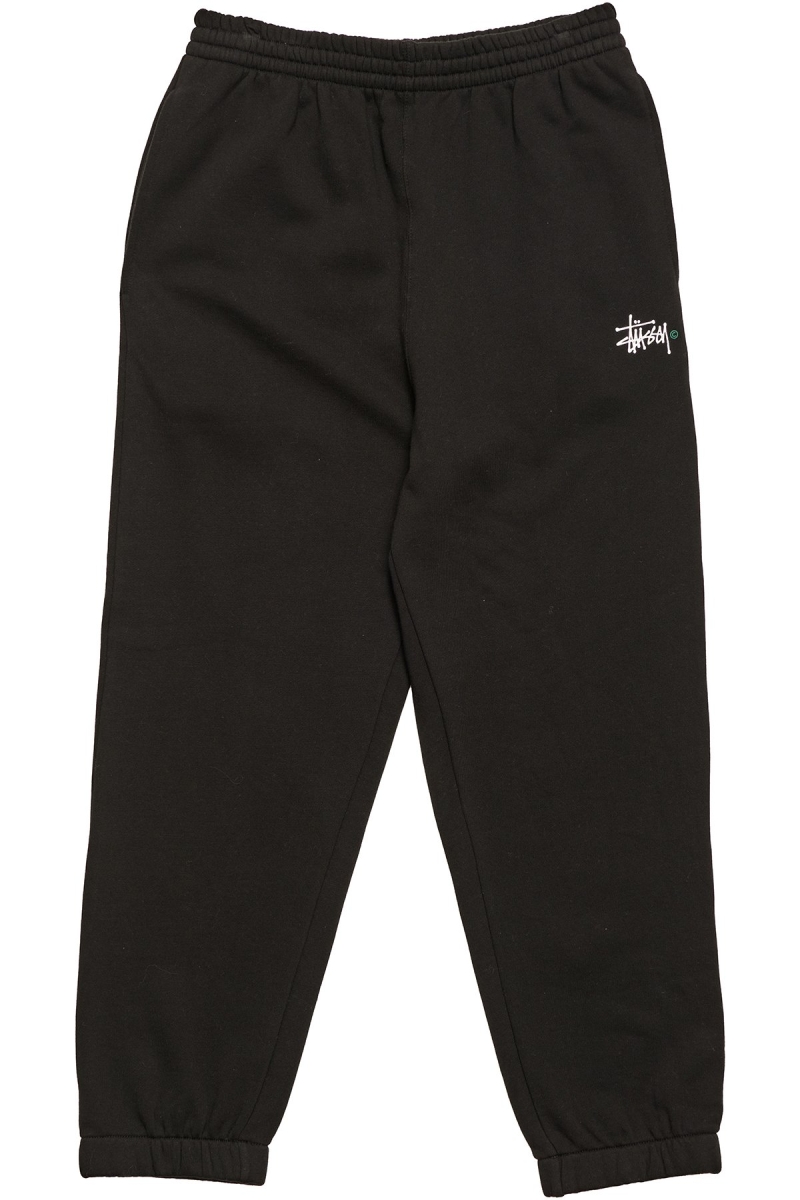 Stussy Graffiti Fleece Trackpant Men\'s Sportswear Black | IL0000765