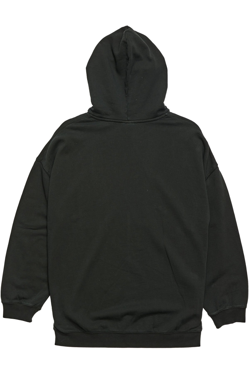 Stussy INT. Embroidered Hood Women's Sportswear Black | IL0000769