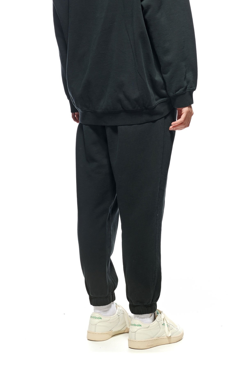 Stussy INT. Embroidered Women's Track Pants Black | IL0000985