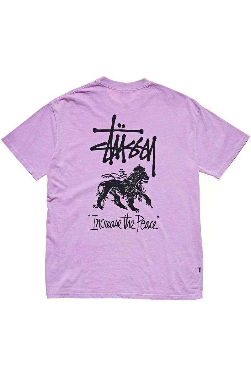 Stussy Increase The Peace SS Men's T Shirts Red | IL0000223