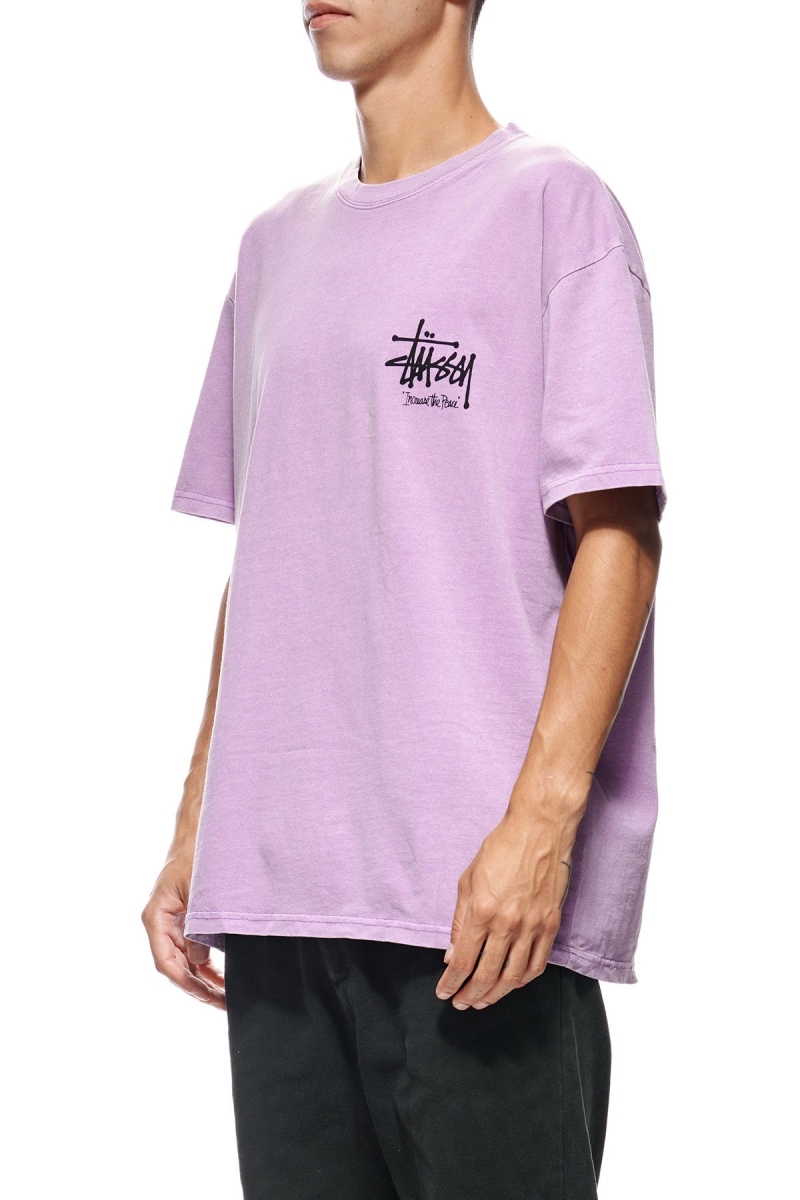 Stussy Increase The Peace SS Men's T Shirts Red | IL0000223