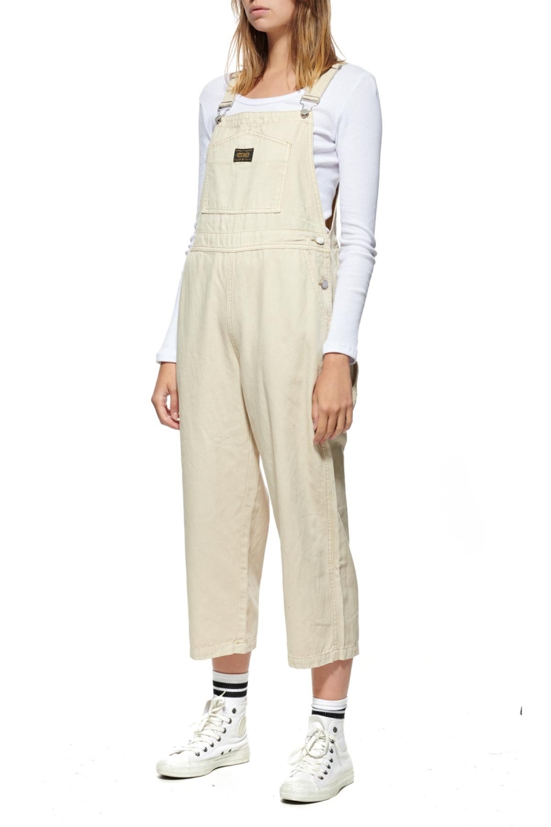 Stussy Irving Worker Overall Women's Pants Orange | IL0000560