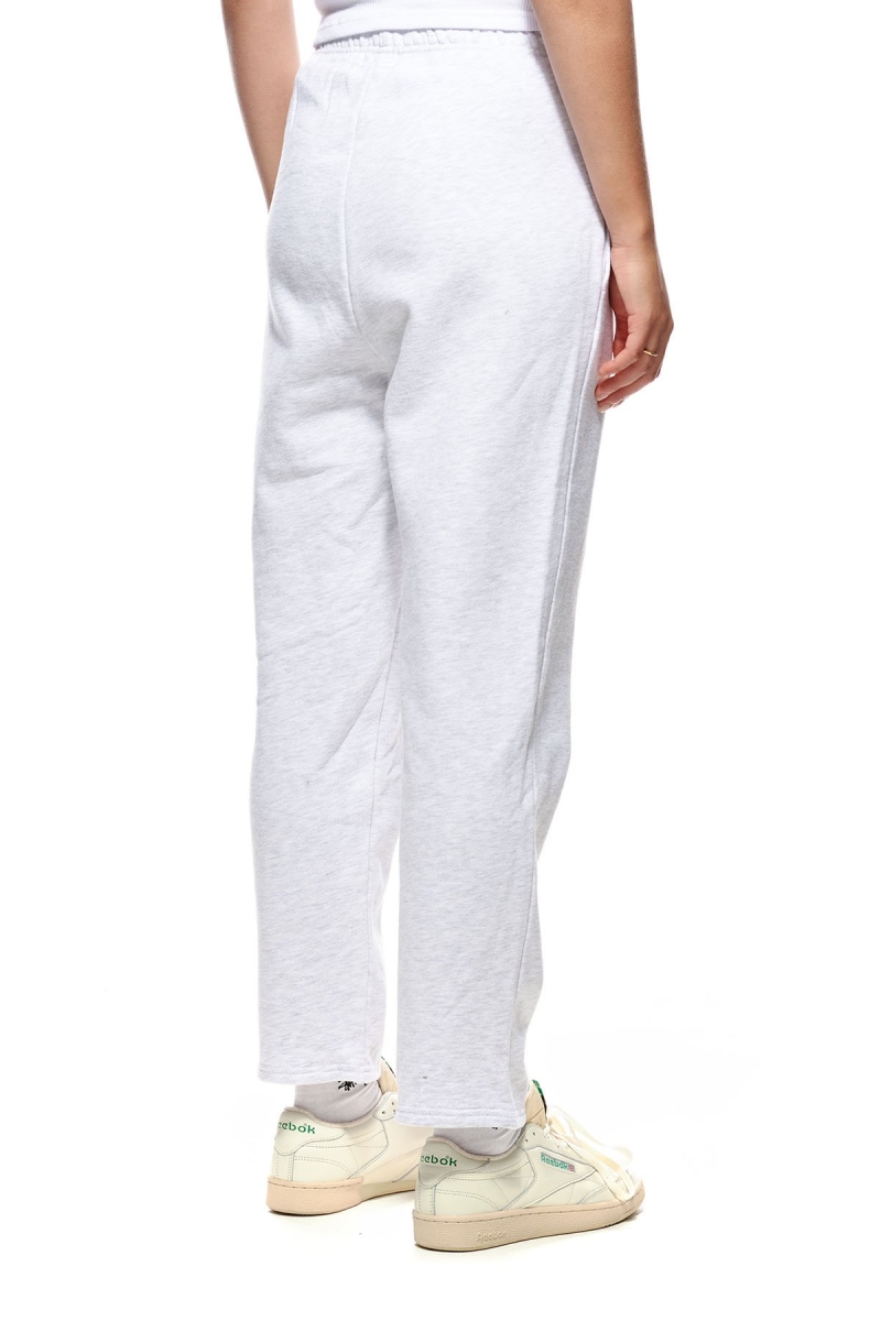 Stussy Italic Crop Sweat Women's Pants White | IL0000561