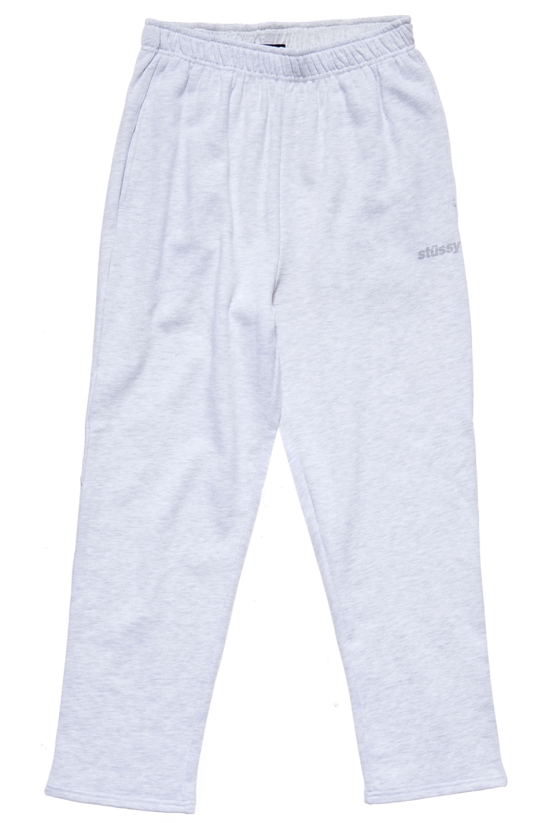 Stussy Italic Crop Sweatpant Women\'s Sweatpants White | IL0000878