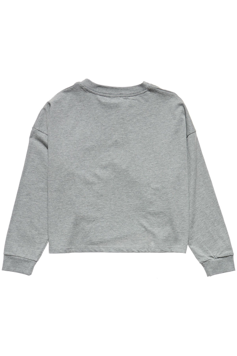 Stussy Jerome Henley Women's Sportswear Grey | IL0000772