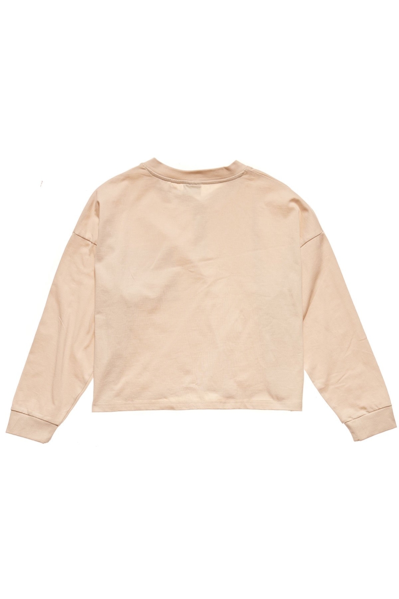 Stussy Jerome Henley Women's Sweatshirts Orange | IL0000931