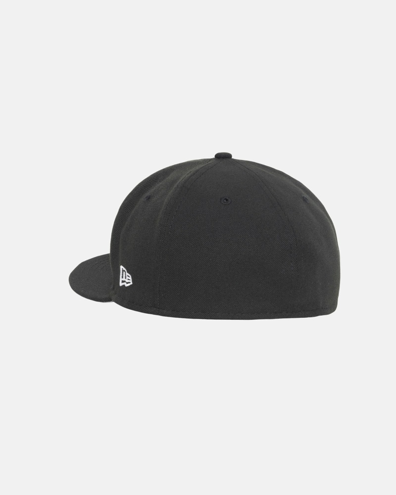 Stussy La New Era Men's Caps Black | IL0000470