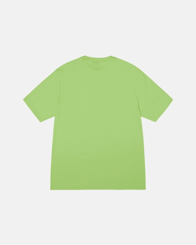 Stussy Ladybug Men's T Shirts Green | IL0000232